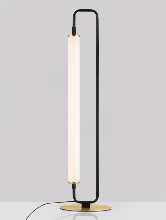 Lampa de masa Wetro Negru / Auriu Ø18 x H 68 cm - Img 3