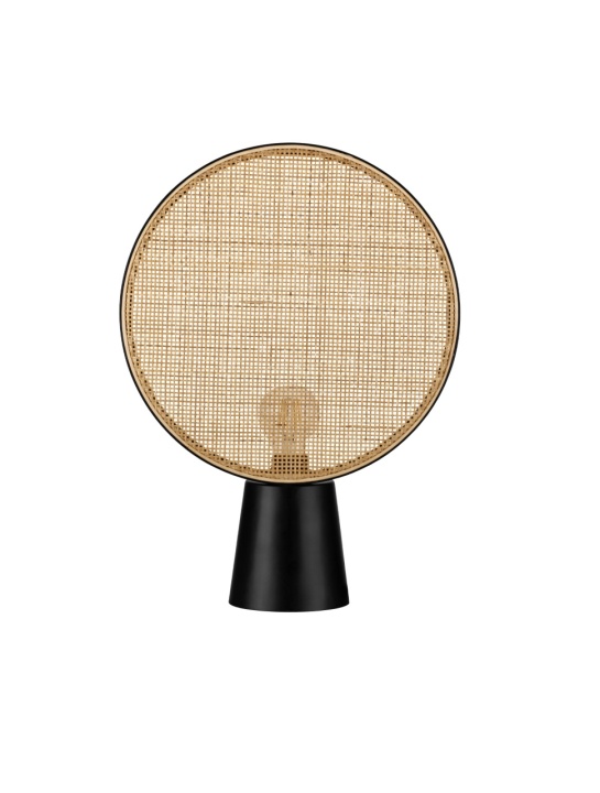 Lampa masa / veioza Tierra Natural / Negru 35 x 13 x 48,5 cm - Img 2