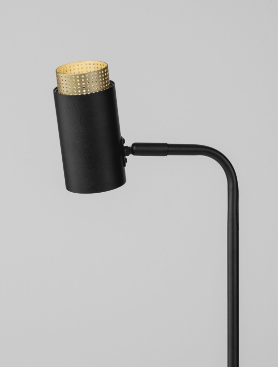 Lampa Nessi Negru / Auriu 15 x 17 x 42 cm - Img 5