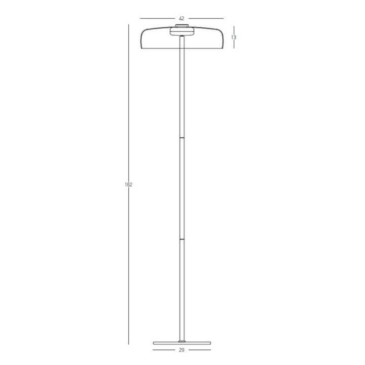 Lampadar Firenze 3000K - Negru mat - Img 5