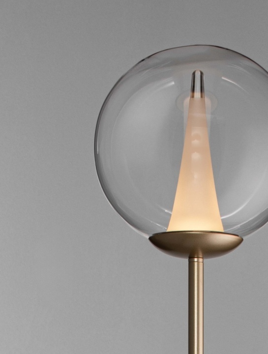 Lampadar Galeo Transparent / Auriu Ø22 x H 162 cm - Img 5
