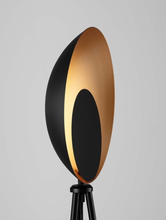 Lampadar Kitro Negru / Auriu Ø42 x H 151 cm - Img 5