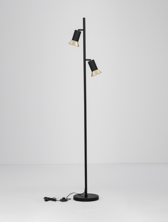 Lampadar Luvia Auriu / Negru Ø9,8 x H 153,7 cm - Img 3