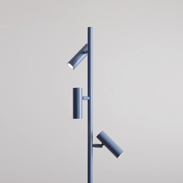 Lampadar Trevo 3xGU10 MINI - Albastru prăfuit - Img 2