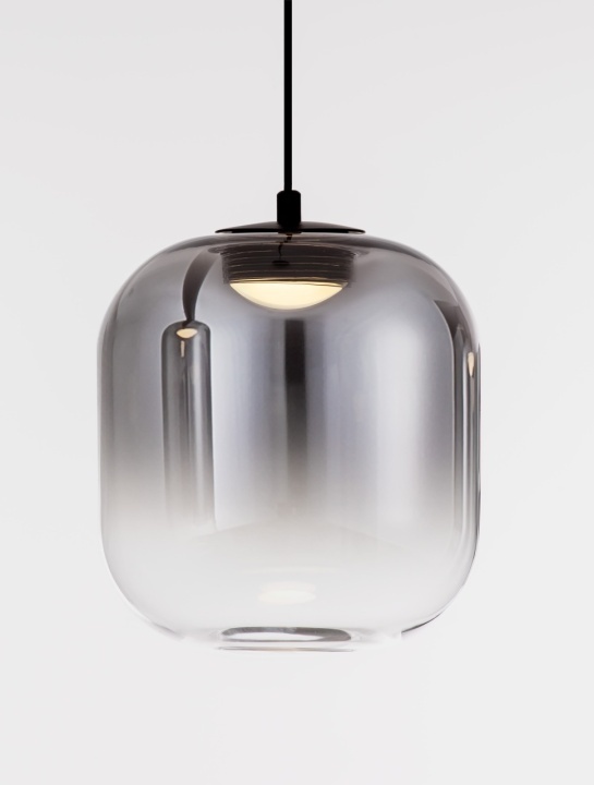 Pendul Aelia Gradient Smokey / Negru Ø14 x H 150 cm - Img 5