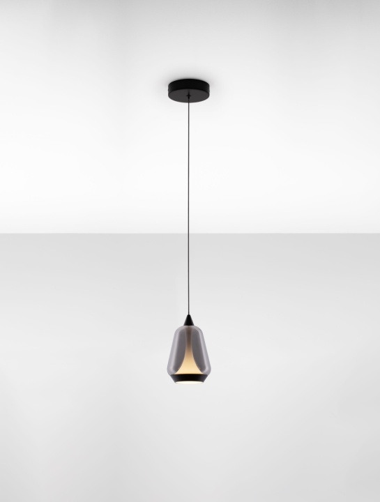 Pendul Alish Negru / Smokey Ø12 x H 200 cm - Img 4