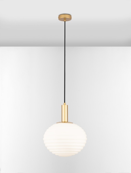 Pendul Allen Alb / Gold Matt Ø32 x H 120 cm - Img 4