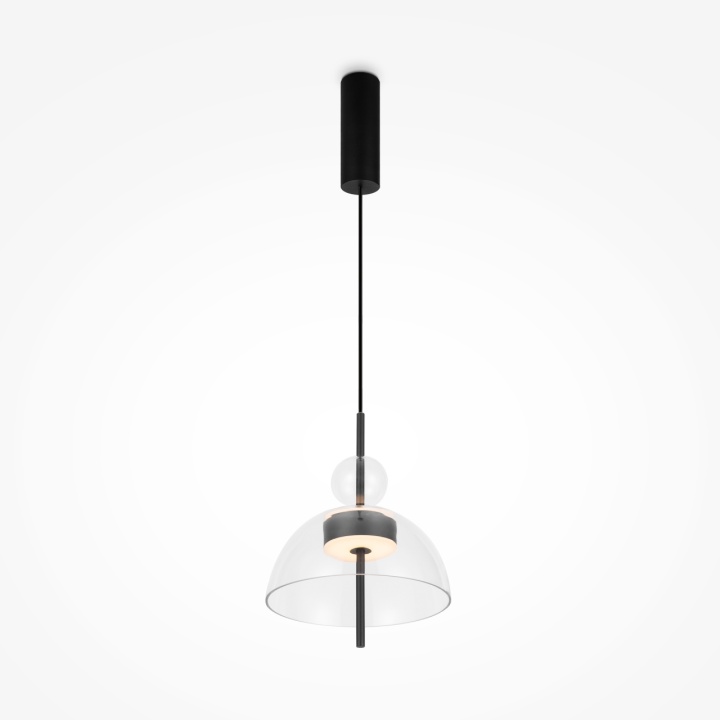 Pendul Bangkok Ø 25 cm 3000K - Negru - Img 3