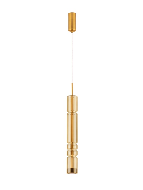 Pendul Bento Cognac / Auriu Ø8 x H 180 cm - Img 2