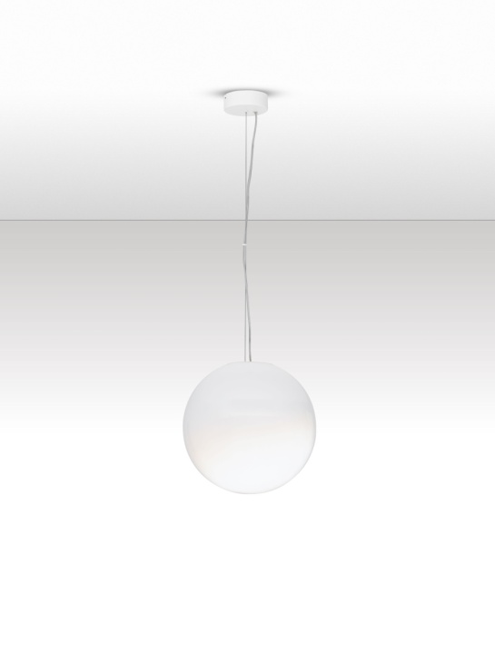 Pendul Bolita Alb Ø30 x H 234 cm - Img 3