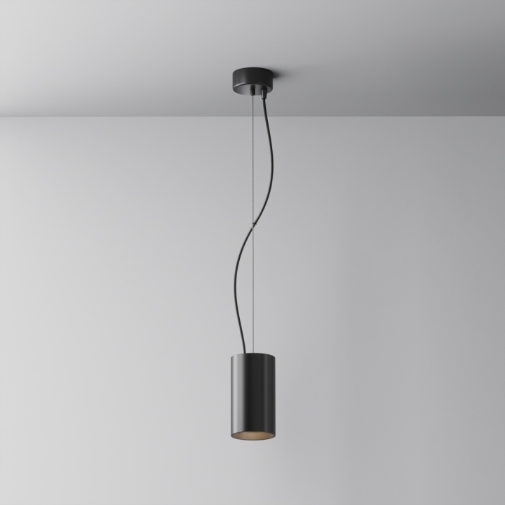 Pendul Efir Ø 7.5 cm 3000K - Negru - Img 2