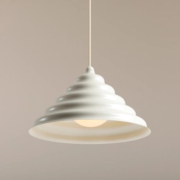 Pendul Fala 36 cm 1xG9 - Crem deschis - Img 3