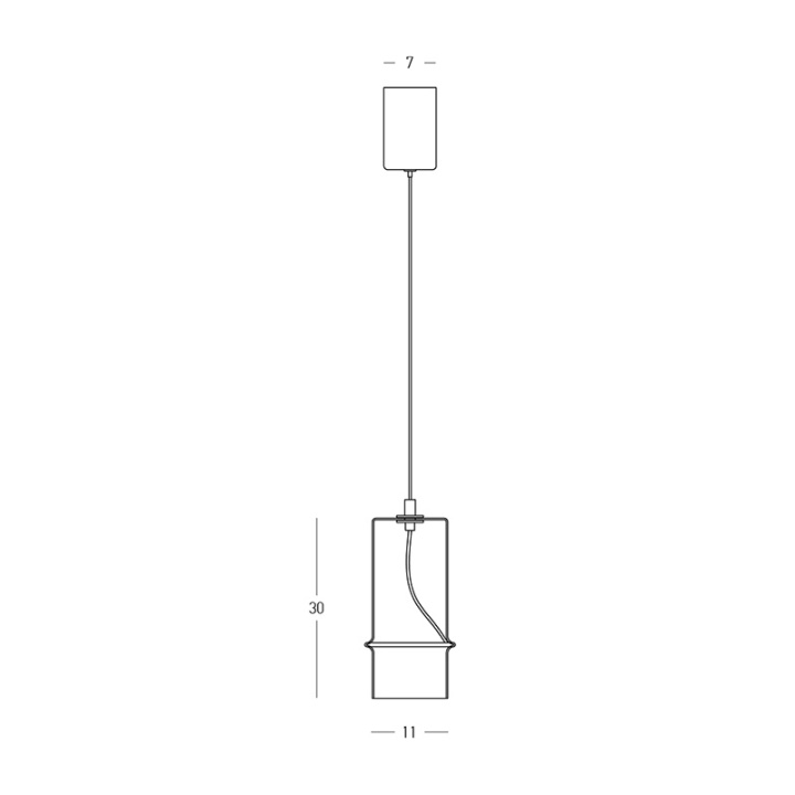 Pendul Faro 3000K - Negru - Img 2