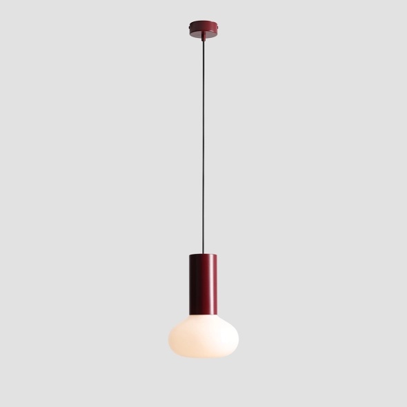 Pendul Flo 19 cm 1xE14 - Rubiniu - Img 3
