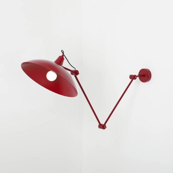 Pendul Melos 50 cm 1xE27 - Roșu vin - Img 5