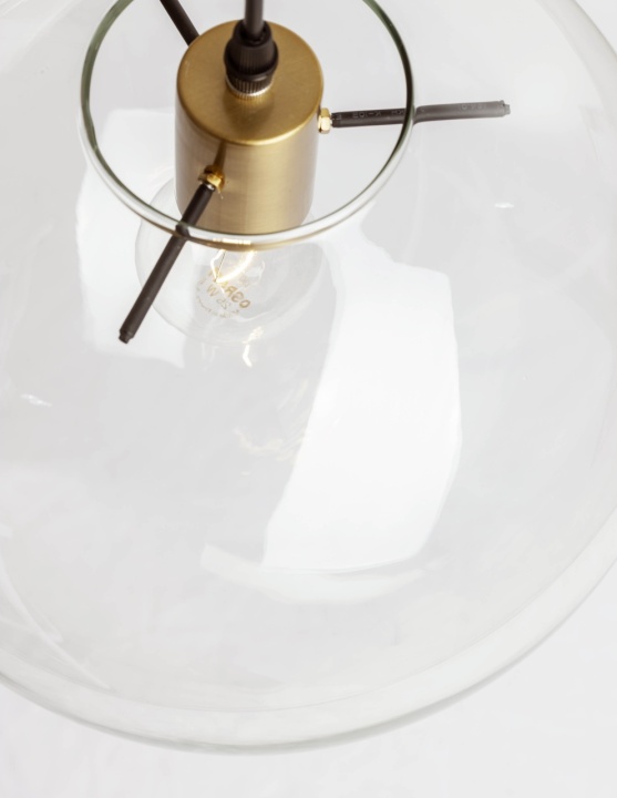 Pendul Mirale Transparent / Auriu Ø25 x H 181 cm - Img 5