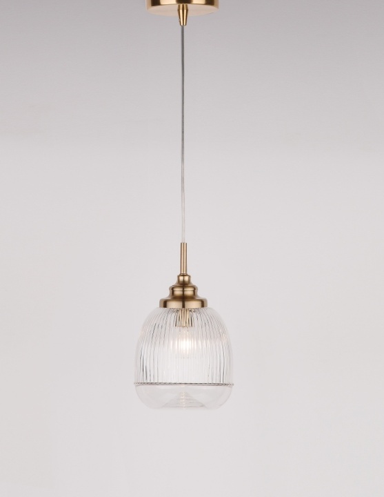 Pendul Mond Transparent / Auriu Ø15 x H 120 cm - Img 3