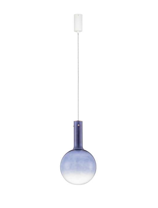Pendul Nostos Gradient Blue / Alb / Auriu Ø25 x H 170 cm - Img 2