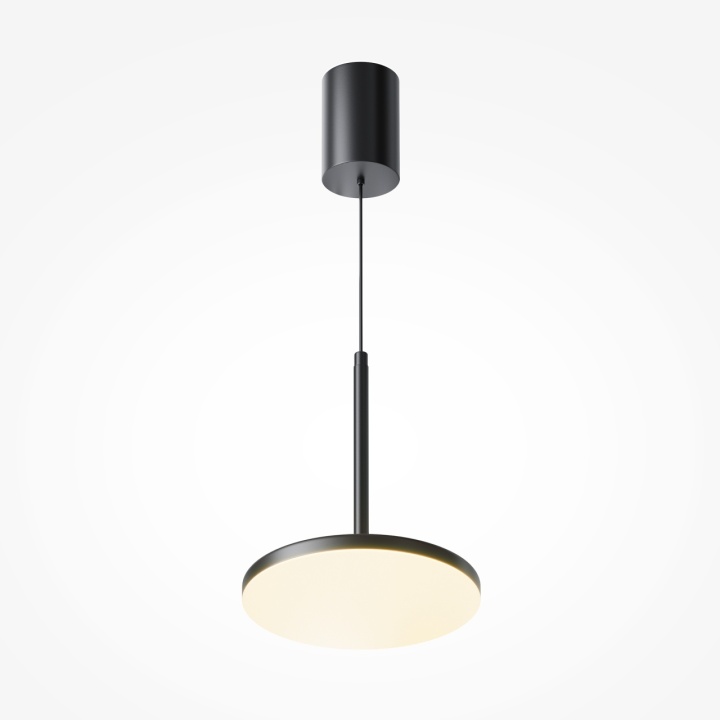Pendul Plato Ø 18.5 cm 3000K - Negru - Img 6