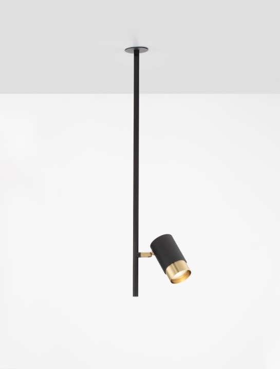 Pendul Pongo Negru / Auriu Ø5,9 x H 64,3 cm - Img 4