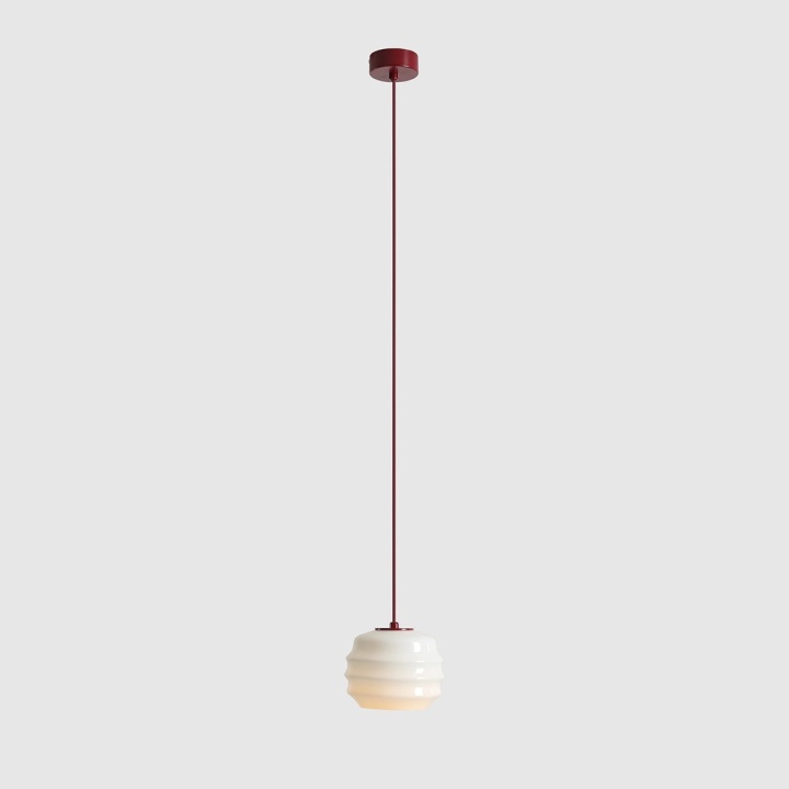 Pendul Puff 16 cm 1xE27 - Roșu vin - Img 3