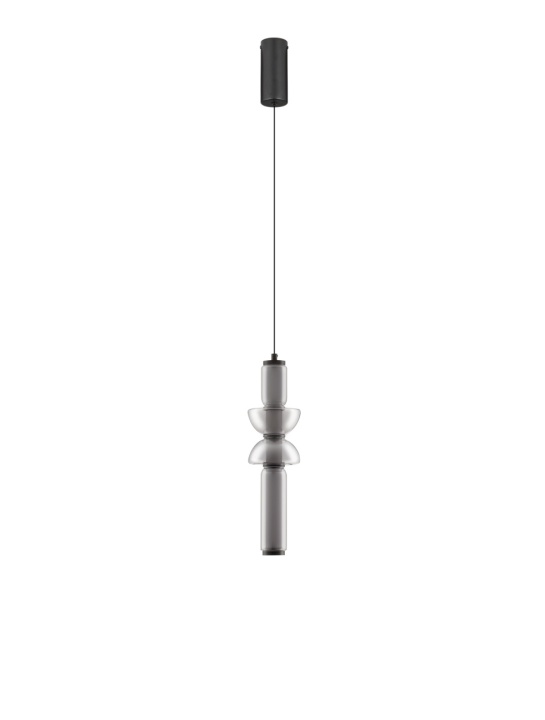 Pendul Ulon Gri / Negru Ø12 x H 260 cm - Img 2