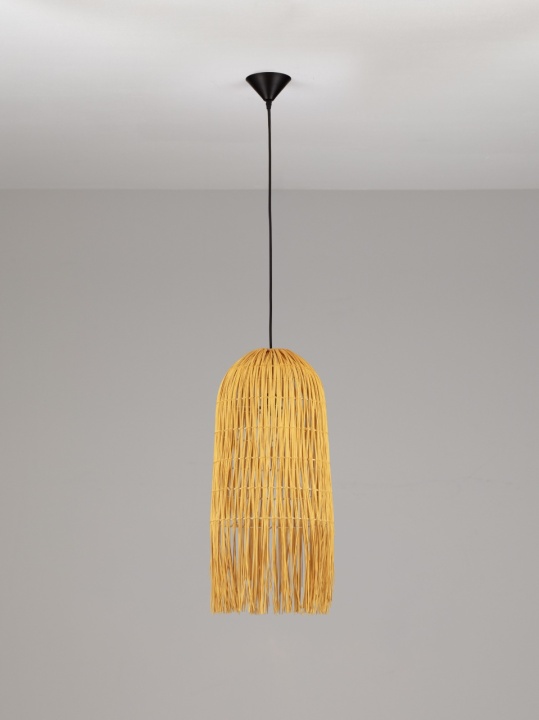 Pendul Vena Thin Yellow / Negru Ø29 x H 194 cm - Img 5
