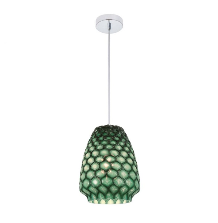 Pendul verde Felicia - Crom / Verde - Img 2
