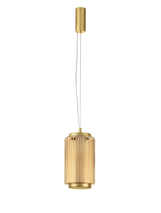 Pendul Vesper Chihlimbar / Auriu Ø18 x H 60-250 cm - Img 2