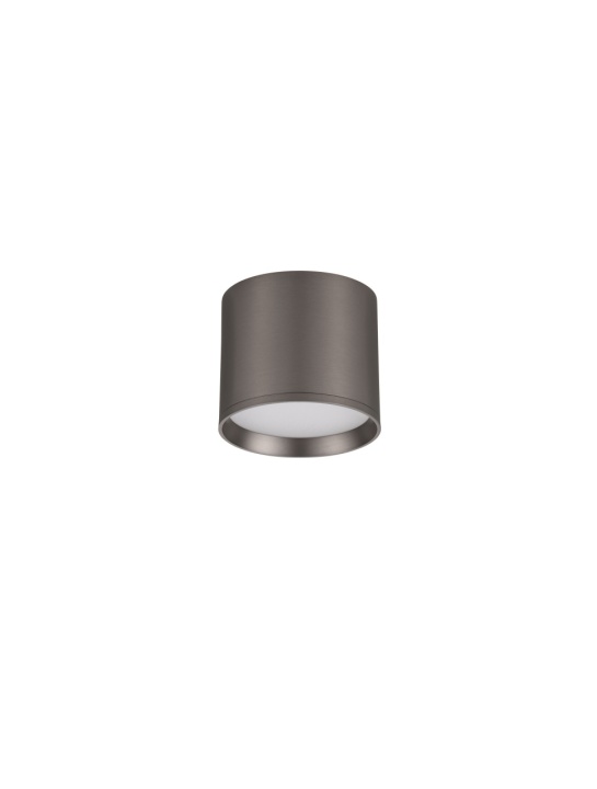 Plafoniera Ζιαζα Nikel / Negru Ø10 x H 8,6 cm - Img 2