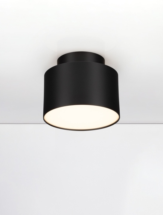 Plafoniera Οζεν Negru Ø11 x H 8,8 cm - Img 4
