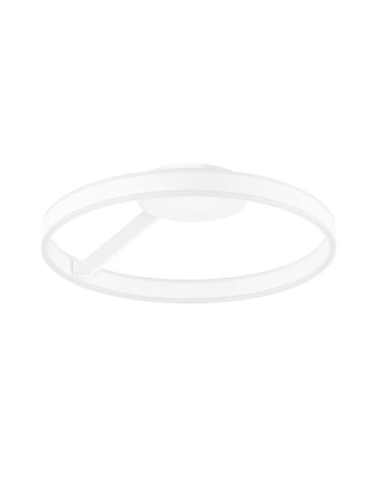 Plafoniera Bianco Alb Ø60 x H 16,3 cm - Img 2