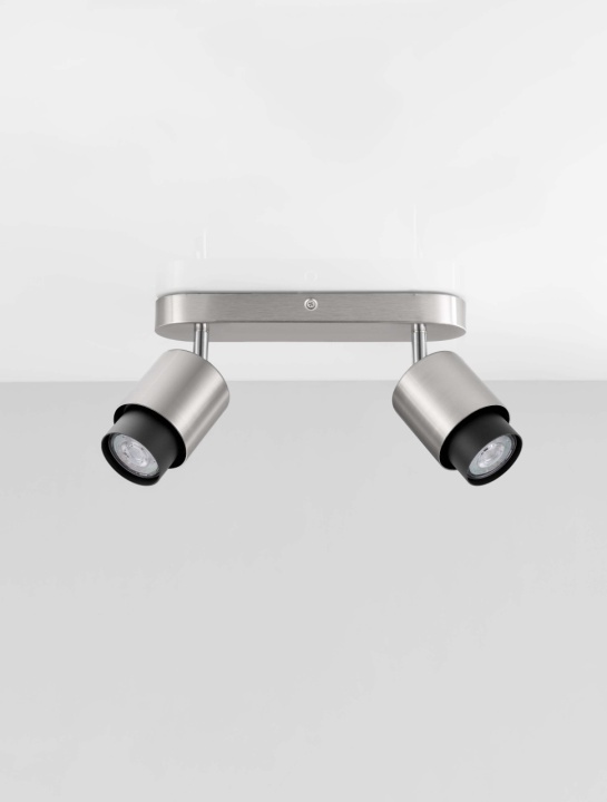 Plafoniera Ison Nikel 40 x 14 x 17 cm - Img 3