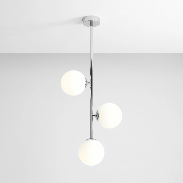 Plafoniera Libra 3 Crom 34 cm 3xE14 - Img 4