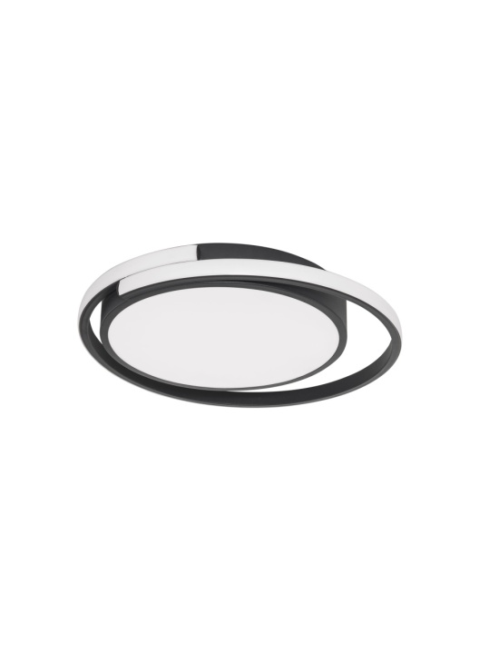Plafoniera Odrey Negru Ø40 x H 5 cm - Img 2