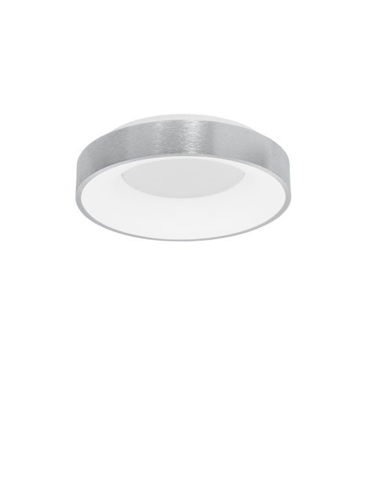 Plafoniera Rando Thin Argintiu Ø38 x H 9 cm - Img 2