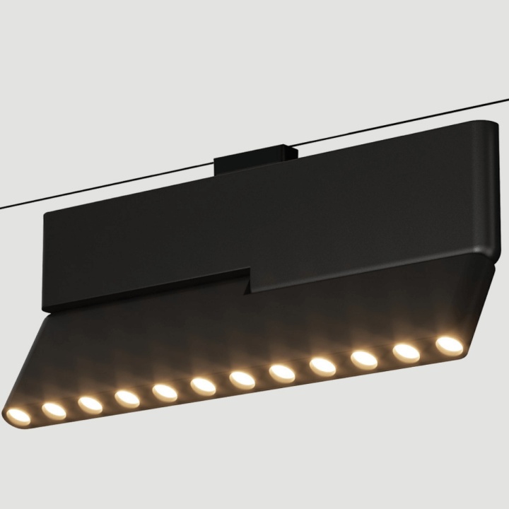 Proiector GRILLE pentru sina magnetica 3mm Micro - 12W, 3000K, Negru - Img 2