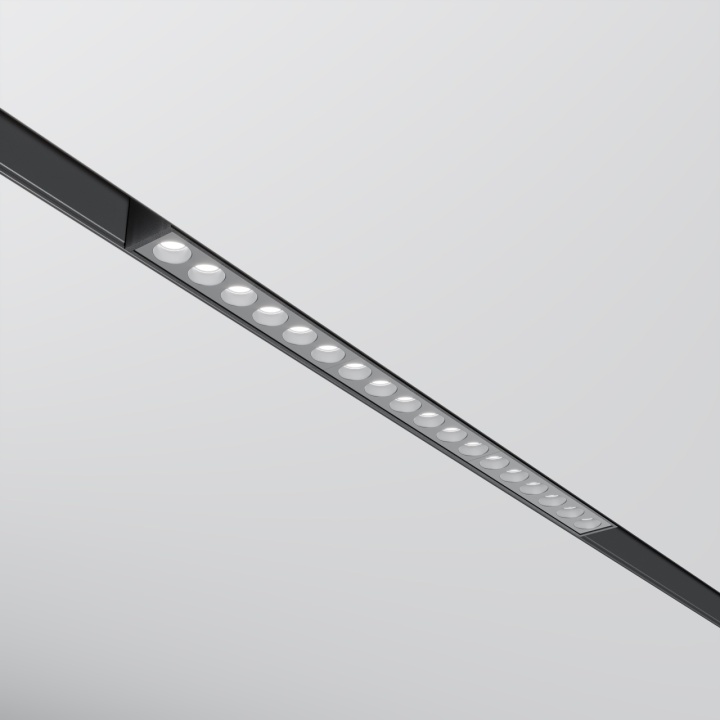 Proiector pentru sina Sina magnetica Exility - 32.7 cm, DIMABIL, Negru - Img 2