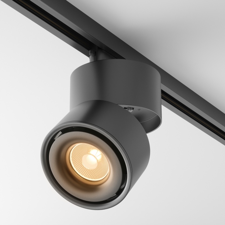 Proiector pentru sina Sine cu proiectoare Unity - Ø 10 cm, 3000K Negru - Img 2