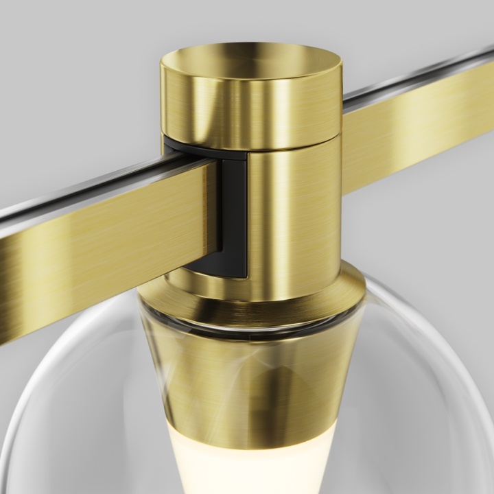 Proiector pentru sina Sistem Flarity - Ø 8.5 cm, 2700K Auriu - Img 3