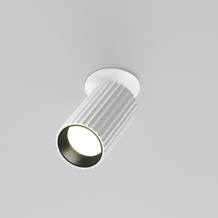 Spot incastrat Calipso - Ø 5.6 cm, Alb, GU10 - Img 2