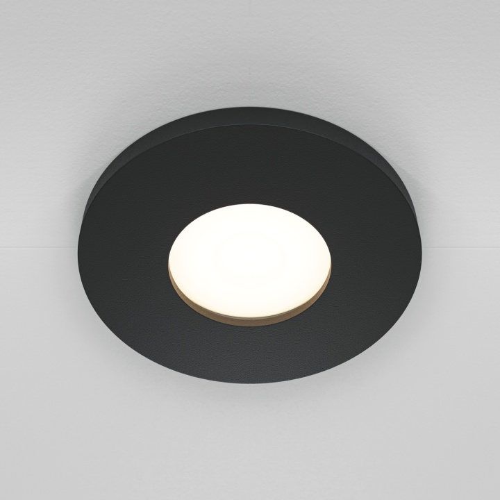 Spot incastrat Stark - Ø 8.4 cm, Negru, GU10 - Img 2