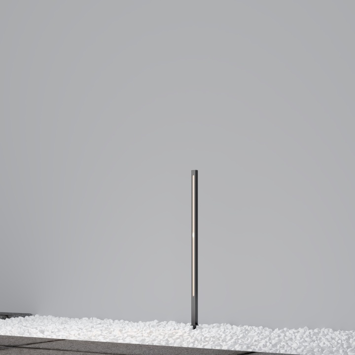 Stalp Pole L 2.5 x l 2.5 cm 3000K - Gri - Img 2