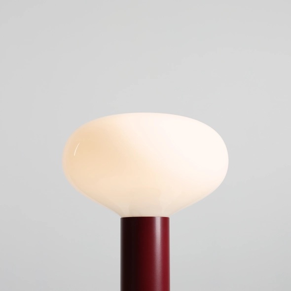 Veioză Flo 26 cm 1xE14 - Rubiniu - Img 2