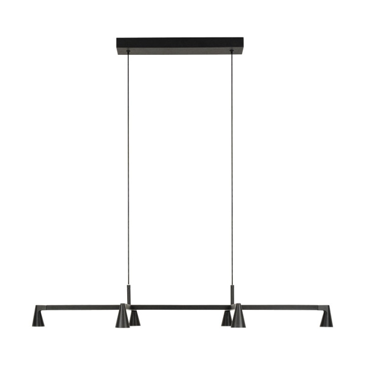 Veioză Linor 2693 LED 36W 2700K/3000K – negru texturat - Img 2