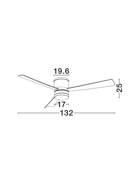 Ventilator Satin Nikel periat 132 x 0 x 25 cm - Img 5