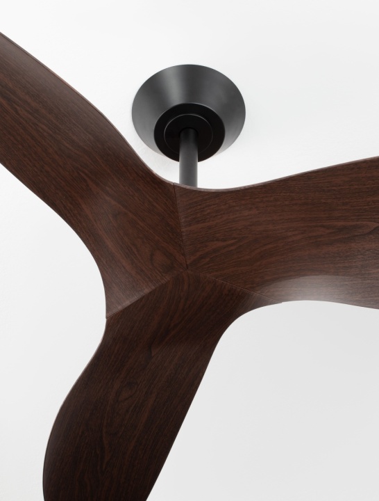 Ventilator Ventra Negru / Walnut Ø127 x H 28-40 cm - Img 5