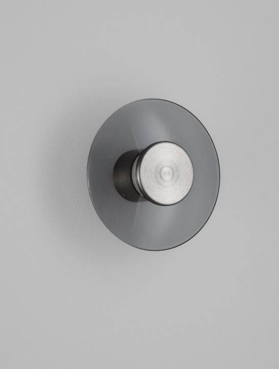 Aplica perete decorativa Esti Smokey / Nikel Ø15 x 6,7 cm - Img 5