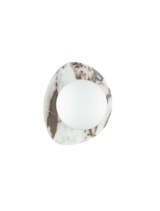 Aplica perete decorativa Marg Alb 18 x 15,5 x 22 cm - Img 2