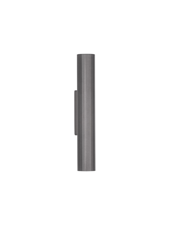 Aplica perete decorativa Riveta Nikel / Negru 4 x 5,6 x 25 cm - Img 2